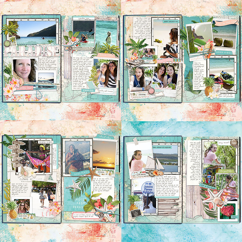 Travel Journal Scrapbook - Katie Pertiet